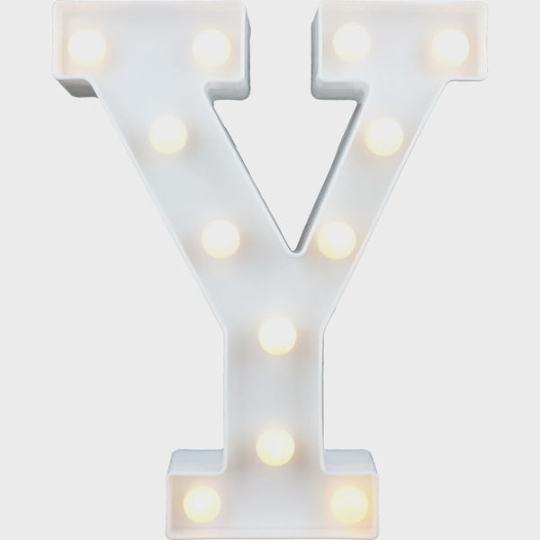 LED LETTER LIGHT Y